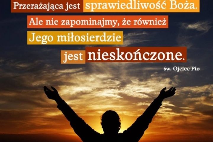 Przerażająca jest sprawiedliwość Boża